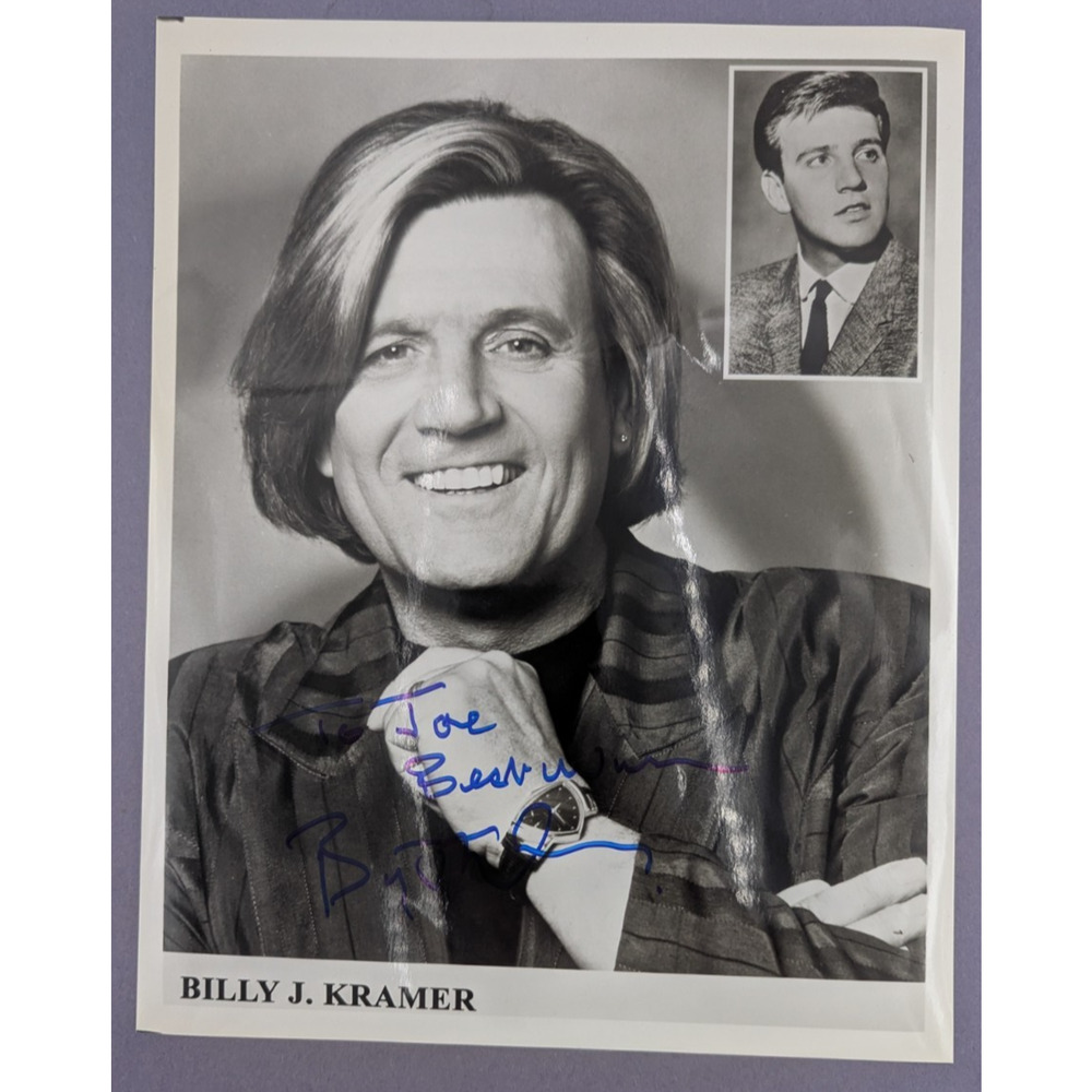 Billy J. Kramer Signed Autographed 8"x10" Photo Personalized